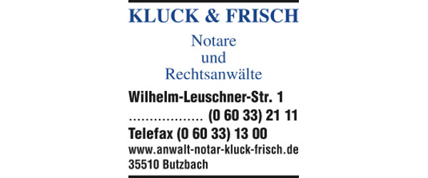 Kluck & Frisch Rechtsanwälte und Notare